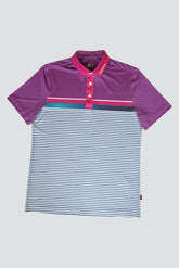 Áo Polo Golf Nam ARISLE Pro-Golfer Royal Magenta